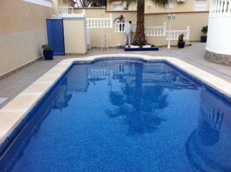Reforma zona piscina
